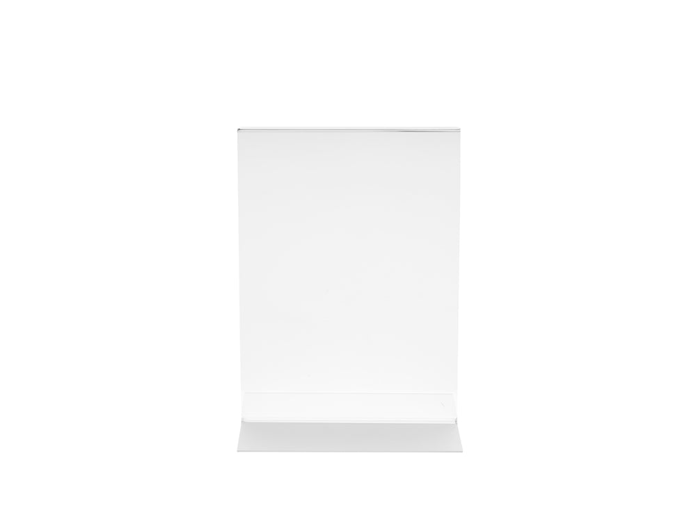 Deflecto Stand Up Sign Holder A4 Portrait Clear - 47801