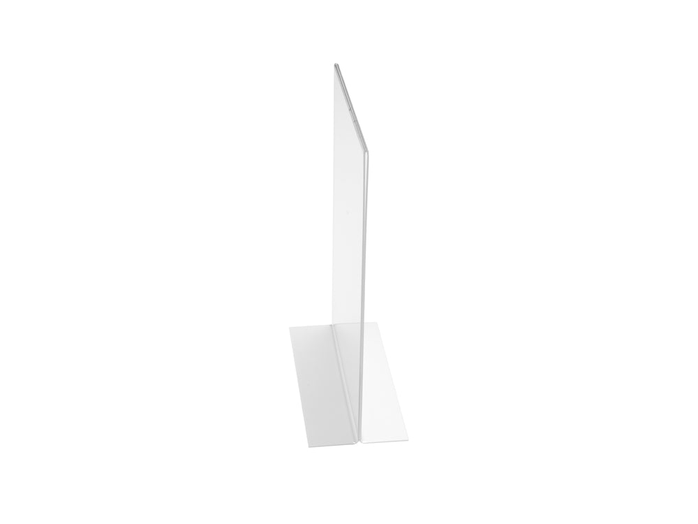 Deflecto Stand Up Sign Holder A4 Portrait Clear - 47801