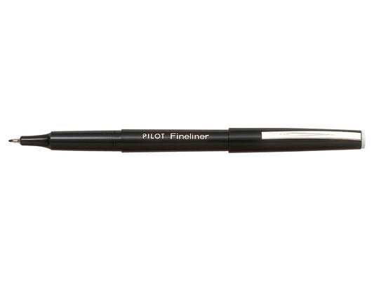 Pilot Fineliner Pen 1.2mm Tip 0.4mm Line Black (Pack 12) - 4902505085949/SA - NWT FM SOLUTIONS - YOUR CATERING WHOLESALER