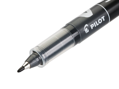 Pilot V Sign Liquid Ink Pen 2mm Tip 0.6mm Line Black (Pack 12) - 301101201