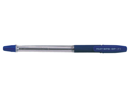 Pilot BPS GP Grip Ballpoint Pen 0.7mm Tip 0.27mm Line Blue (Pack 12) - 4902505142789/SA - NWT FM SOLUTIONS - YOUR CATERING WHOLESALER