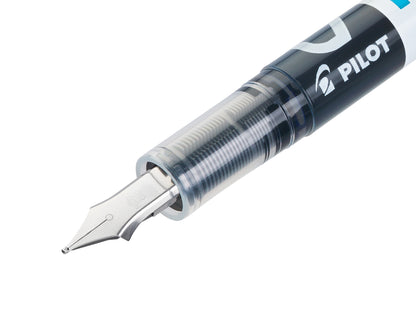 Pilot V-Pen Erasable Disposable Fountain Pen Black (Pack 12) - 631101201