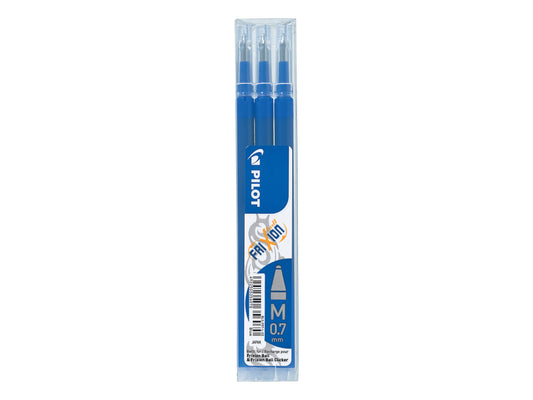 Pilot Refill for FriXion Ball/Clicker Pens 0.7mm Tip Blue (Pack 3) - 75300303 - NWT FM SOLUTIONS - YOUR CATERING WHOLESALER