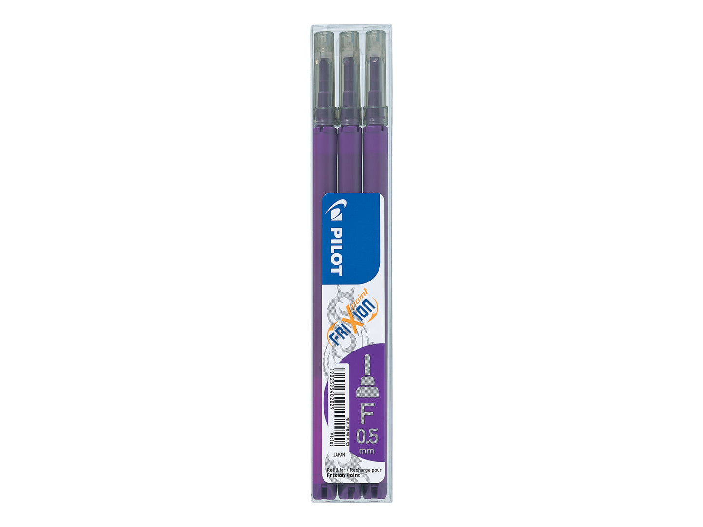 Pilot Refill for FriXion Point Pens 0.5mm Tip Violet (Pack 3) - 76300308 - NWT FM SOLUTIONS - YOUR CATERING WHOLESALER