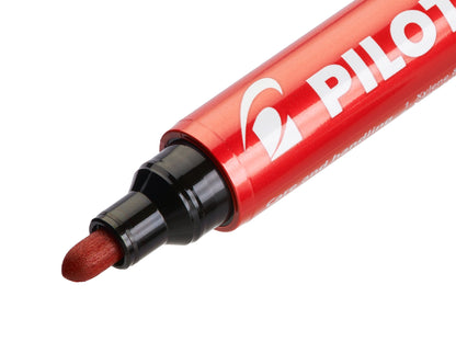 Pilot 100 Permanent Marker Bullet Tip 1mm Line Black (Pack 15 + 5 Free) - 3131910501268