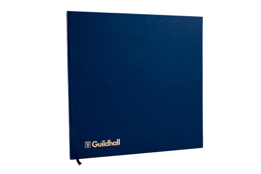 Guildhall Account Book Casebound 298x203mm 26 Cash Column 80 Pages Blue 51/26Z - NWT FM SOLUTIONS - YOUR CATERING WHOLESALER