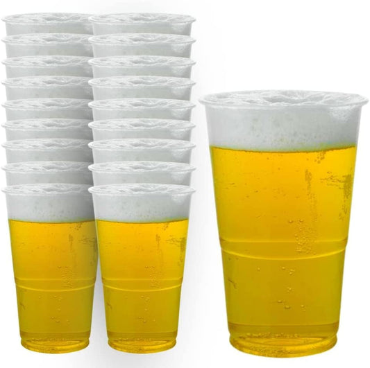 Plastic Half Pint Glasses 50's - NWT FM SOLUTIONS - YOUR CATERING WHOLESALER