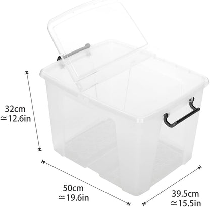 Strata Smart Box Clip-On Folding Lid 40 Litre