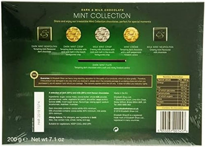 Elizabeth Shaw Dark & Milk Chocolate Mint Collection 200g