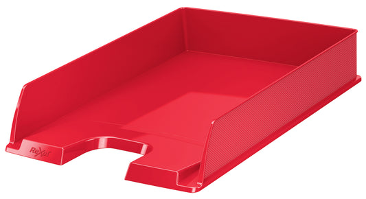 Rexel Choices Letter Tray A4 Portrait Red 2115599 - NWT FM SOLUTIONS - YOUR CATERING WHOLESALER