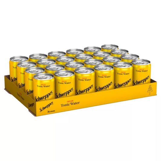 Schweppes Tonic Water 24x150ml - NWT FM SOLUTIONS - YOUR CATERING WHOLESALER