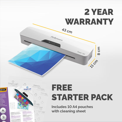 Fellowes Pixel A3 Laminator White 5602401