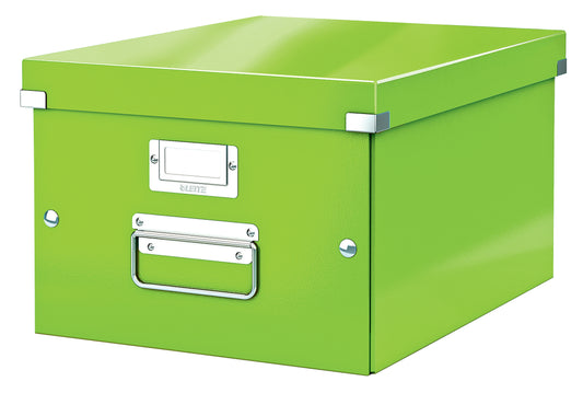 Leitz Click & Store Storage Box Medium Green 60440054 - NWT FM SOLUTIONS - YOUR CATERING WHOLESALER