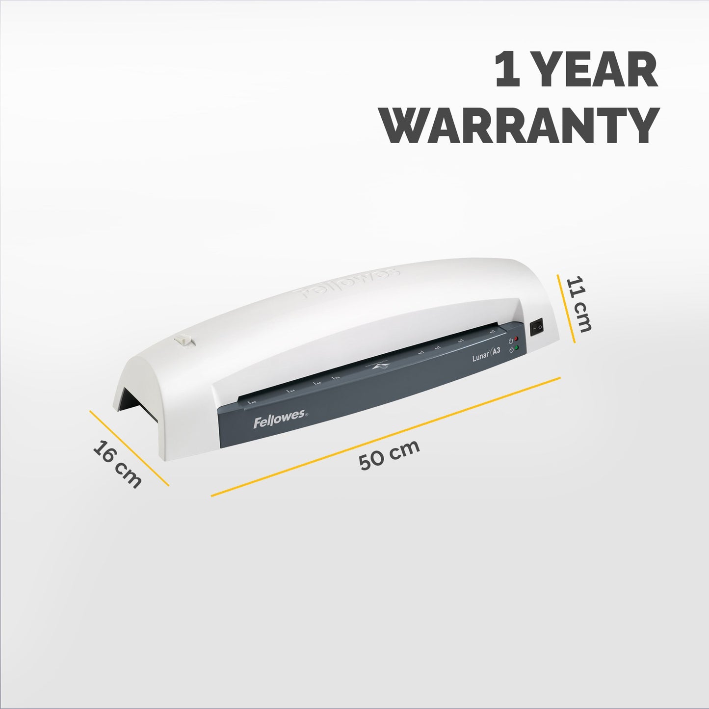 Fellowes Lunar A3 Laminator White 5716801