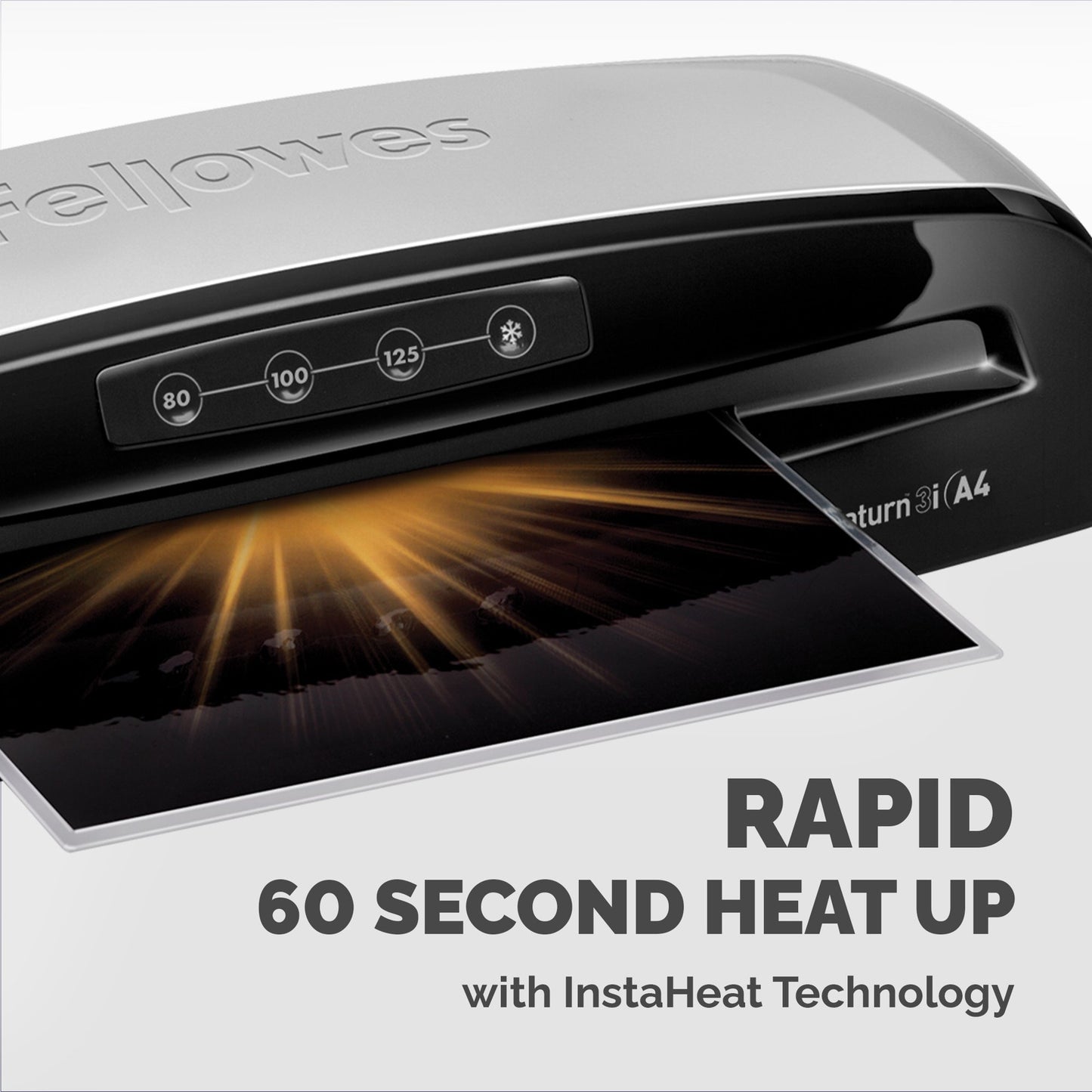 Fellowes Saturn 3i A4 Laminator Silver/Black 5724901