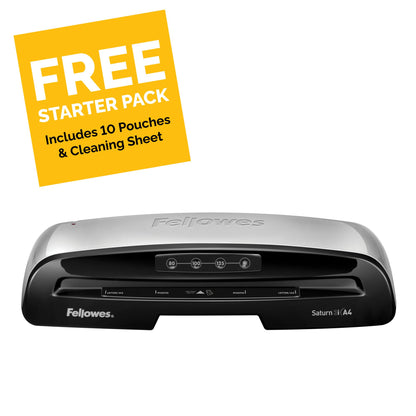 Fellowes Saturn 3i A4 Laminator Silver/Black 5724901