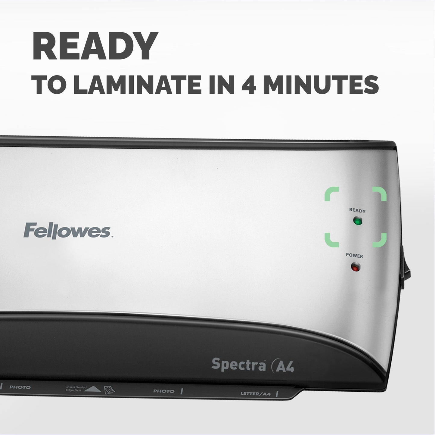 Fellowes Spectra A4 Laminator Black/Grey 5737901