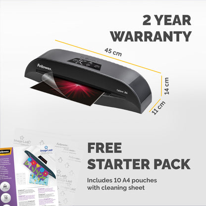 Fellowes Calibre A4 Laminator Black/Silver 5740801