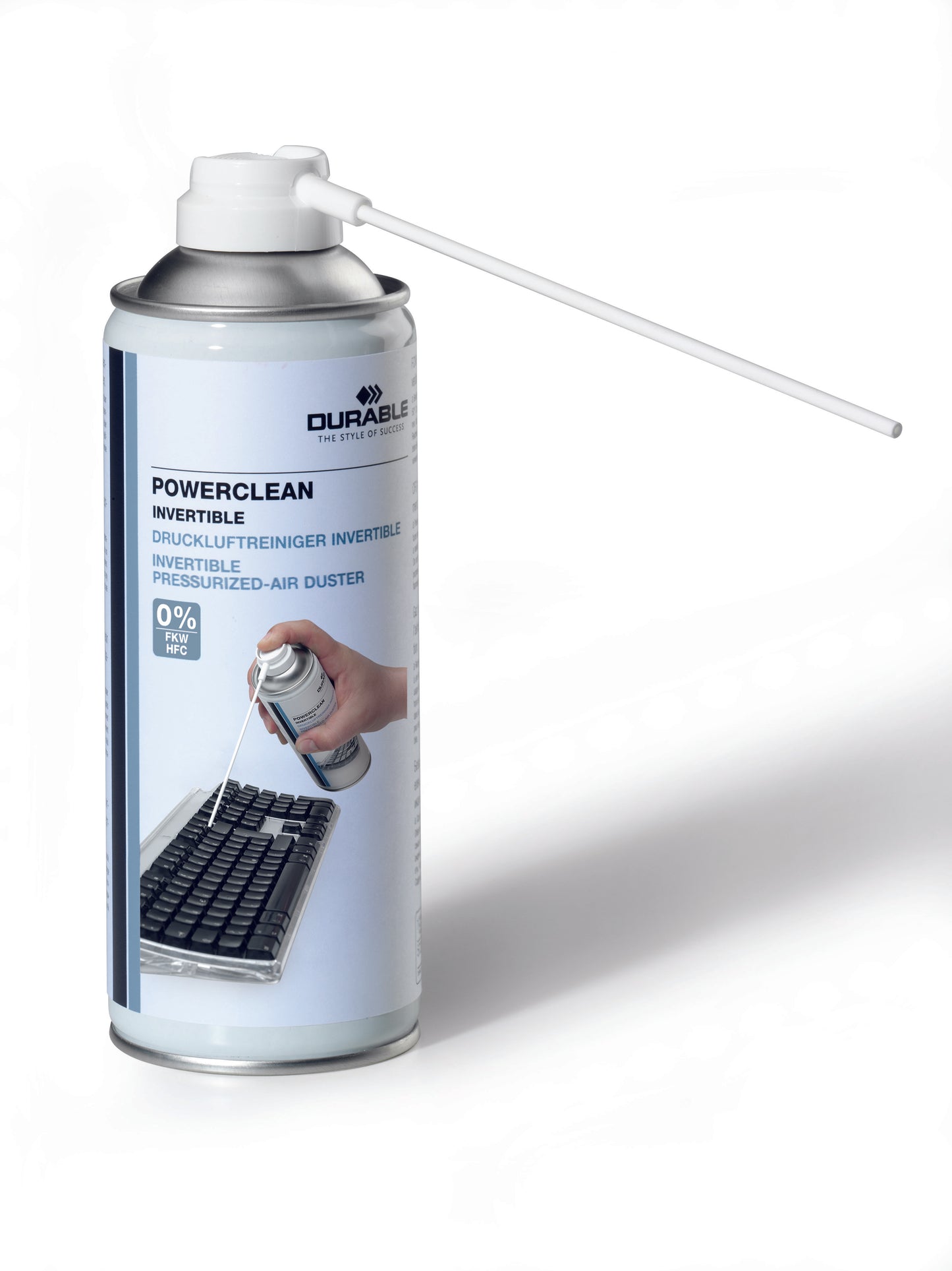 Durable Powerclean Air Spray Duster Invertible 200ml 579719 - NWT FM SOLUTIONS - YOUR CATERING WHOLESALER