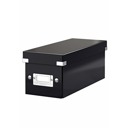 Leitz Click & Store CD Storage Box Black 60410095 - NWT FM SOLUTIONS - YOUR CATERING WHOLESALER