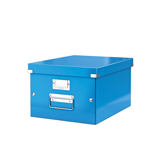 Leitz Click & Store Storage Box Medium Blue 60440036 - NWT FM SOLUTIONS - YOUR CATERING WHOLESALER