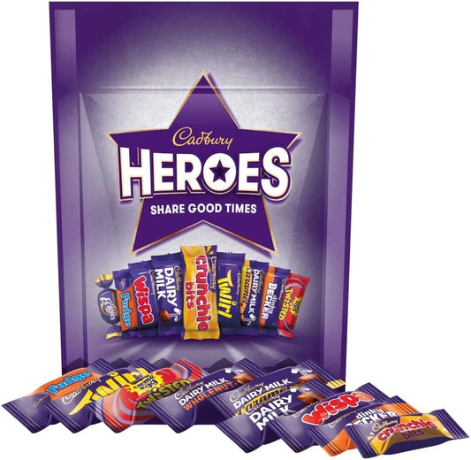 Cadbury Heroes Pouch 357g - NWT FM SOLUTIONS - YOUR CATERING WHOLESALER