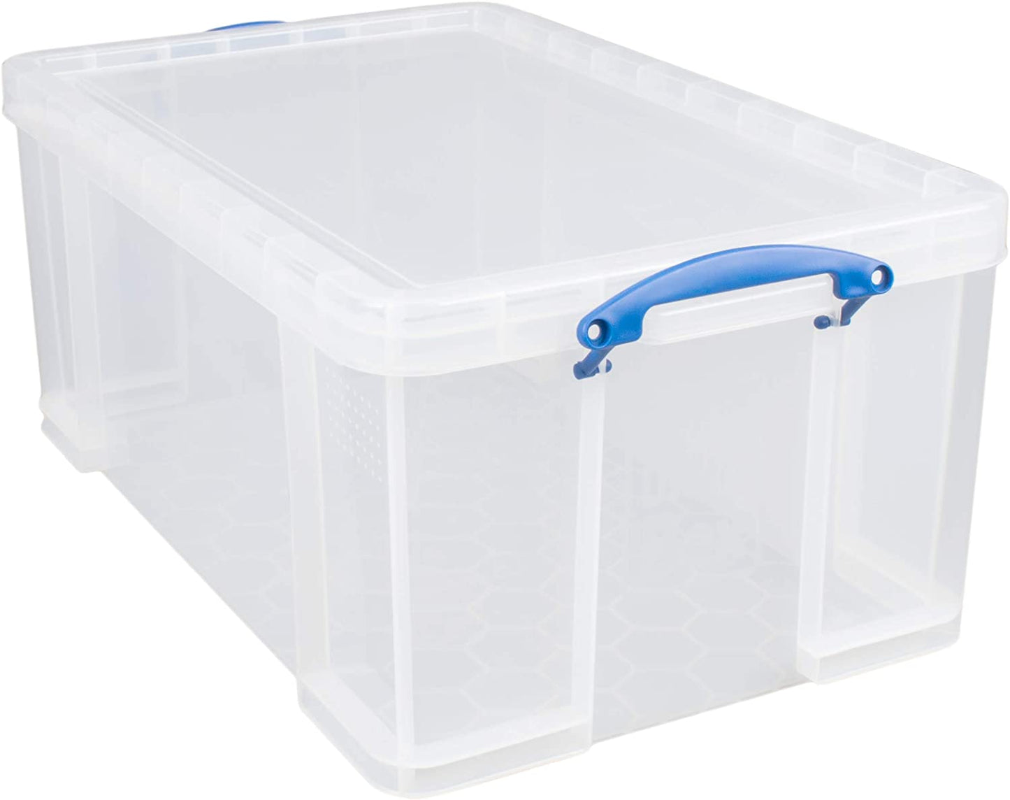 Really Useful Clear Plastic Storage Box 64 Litre