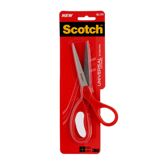 Scotch Universal Scissors 180mm Red 1407 - 7000034002 - NWT FM SOLUTIONS - YOUR CATERING WHOLESALER