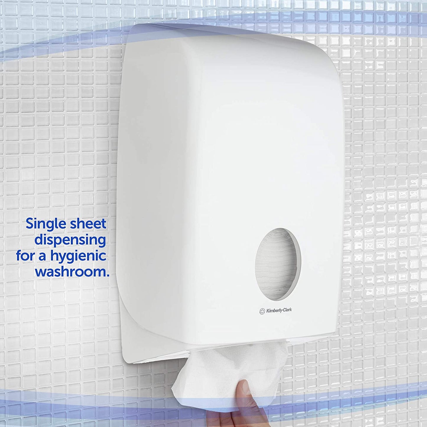 Aquarius Hand Towel Dispenser Plastic White (6945)