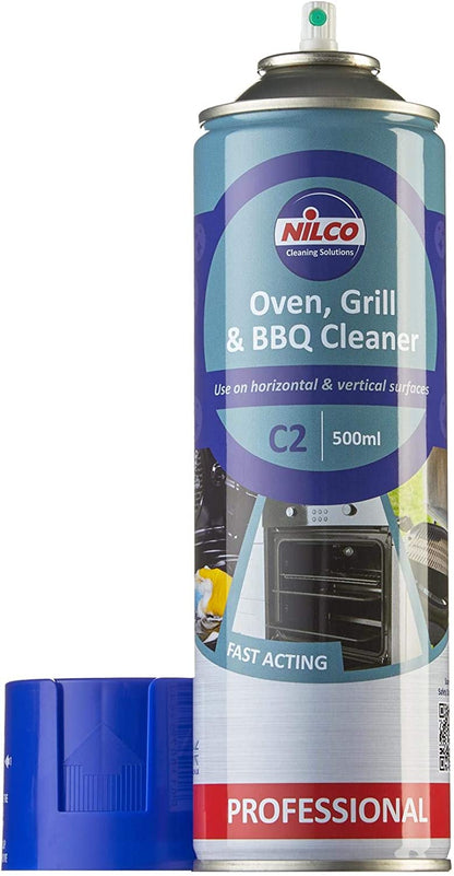 Nilco Professional Oven & BBQ Cleaner 500ml Aerosol Spray