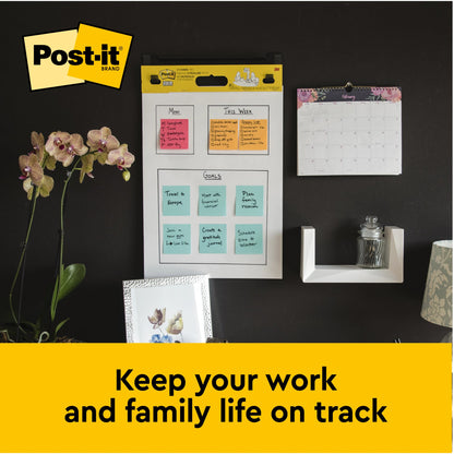 Post-it Table Top Meeting Chart Flipchart Pad Plain 584x508mm 20 Sheets White 563R - 7100171586