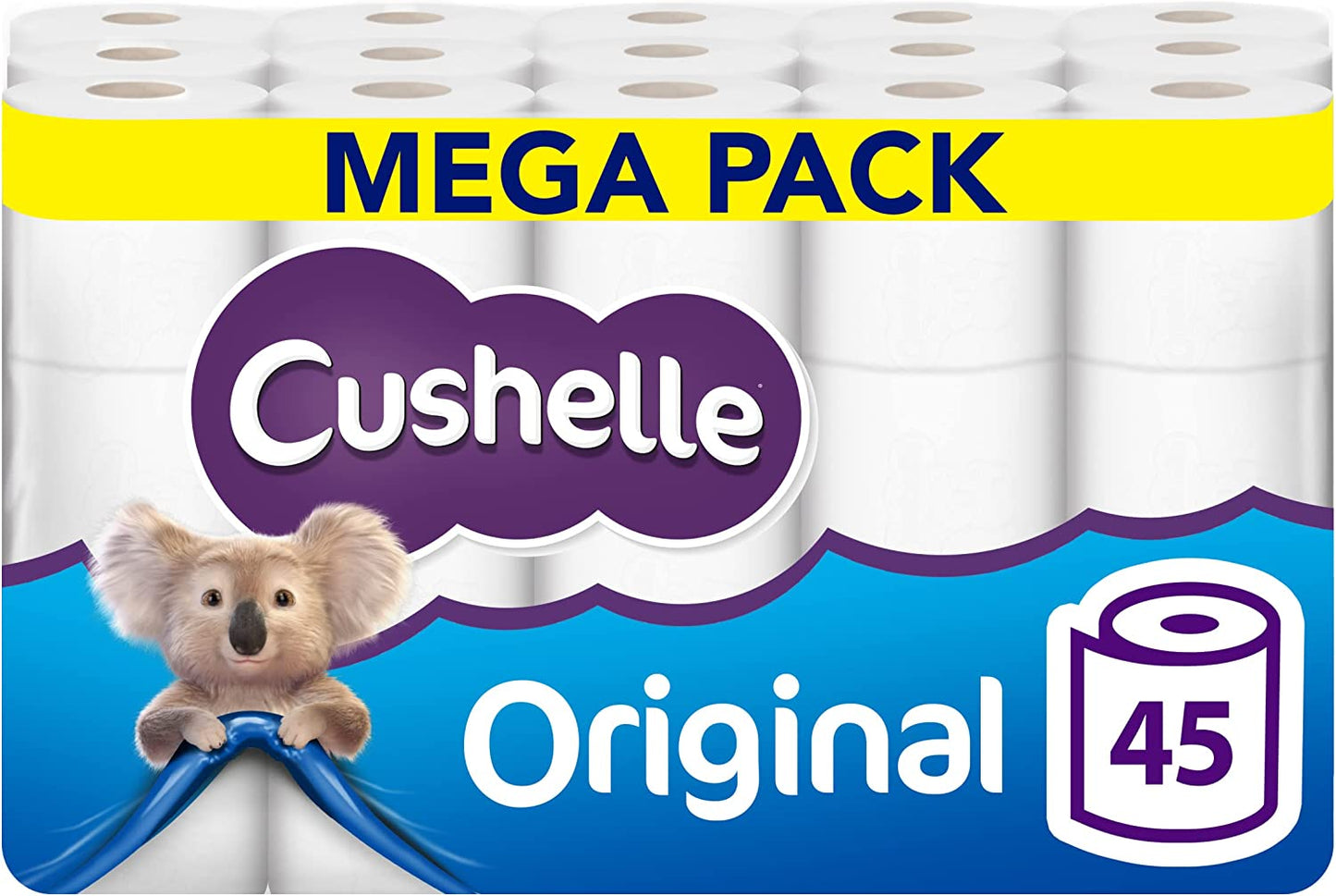 Cushelle Original Toilet Roll 9 Pack
