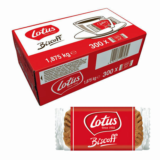Lotus Biscoff Caramelised Biscuits Wrapped 50's - NWT FM SOLUTIONS - YOUR CATERING WHOLESALER