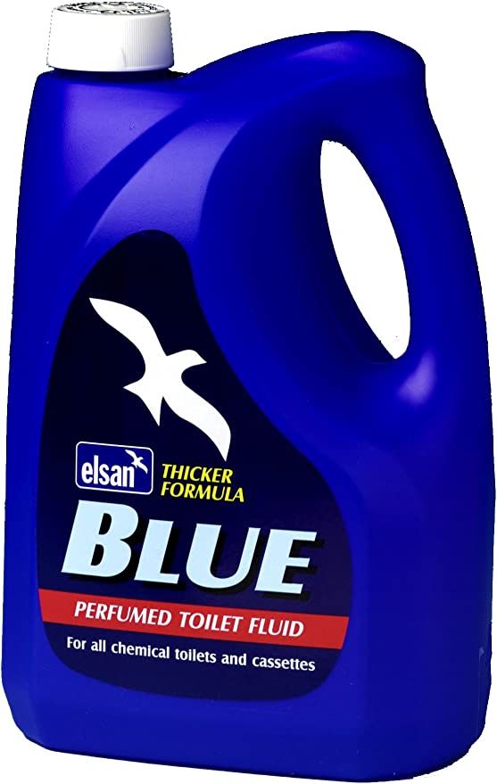 Elsan Chemical Toilet & Tank Rinse Blue 4L Mobile Toilet Cleaning Supplies