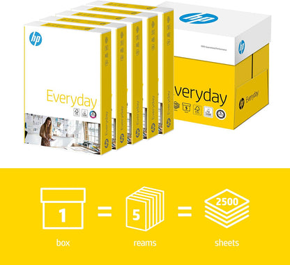 HP Everyday A4 75gsm White Paper 1 Ream (500 Sheet)