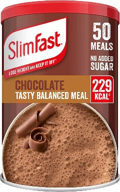 SlimFast Shake Powder in Chocolate 1.825kg - NWT FM SOLUTIONS - YOUR CATERING WHOLESALER