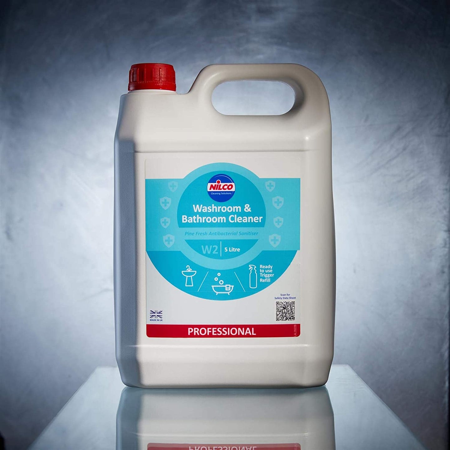 Nilco W2 Washroom & Bathroom Cleaner 5 Litre