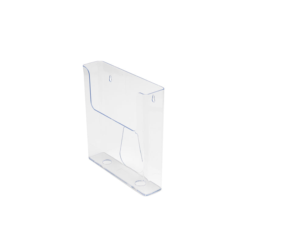 Deflecto Flat Back Literature Holder A5 Portrait Clear 76301