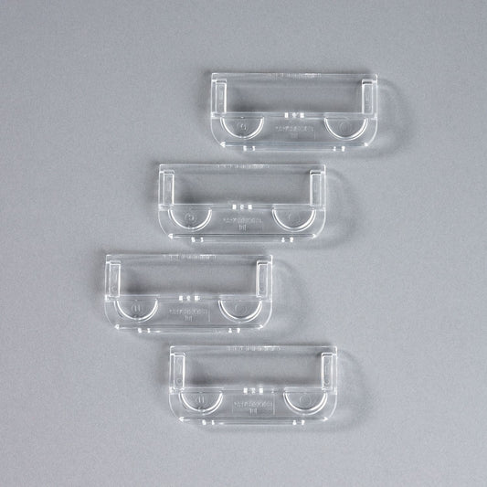 Rexel Crystalfile Suspension File Plastic Tabs Clear (Pack 50) 78020 - NWT FM SOLUTIONS - YOUR CATERING WHOLESALER