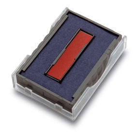 Trodat 6/4750/2 Replacement Stamp Pad Fits Printy 4760/4750/4750/L/4755 Blue/Red (Pack 2) - 78253 - NWT FM SOLUTIONS - YOUR CATERING WHOLESALER