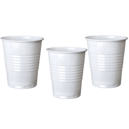 7oz Squat Vending Cups White 100's - NWT FM SOLUTIONS - YOUR CATERING WHOLESALER