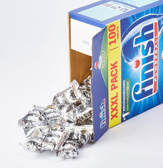 Finish Quantum All In One Lemon Dishwasher Tablets 100's