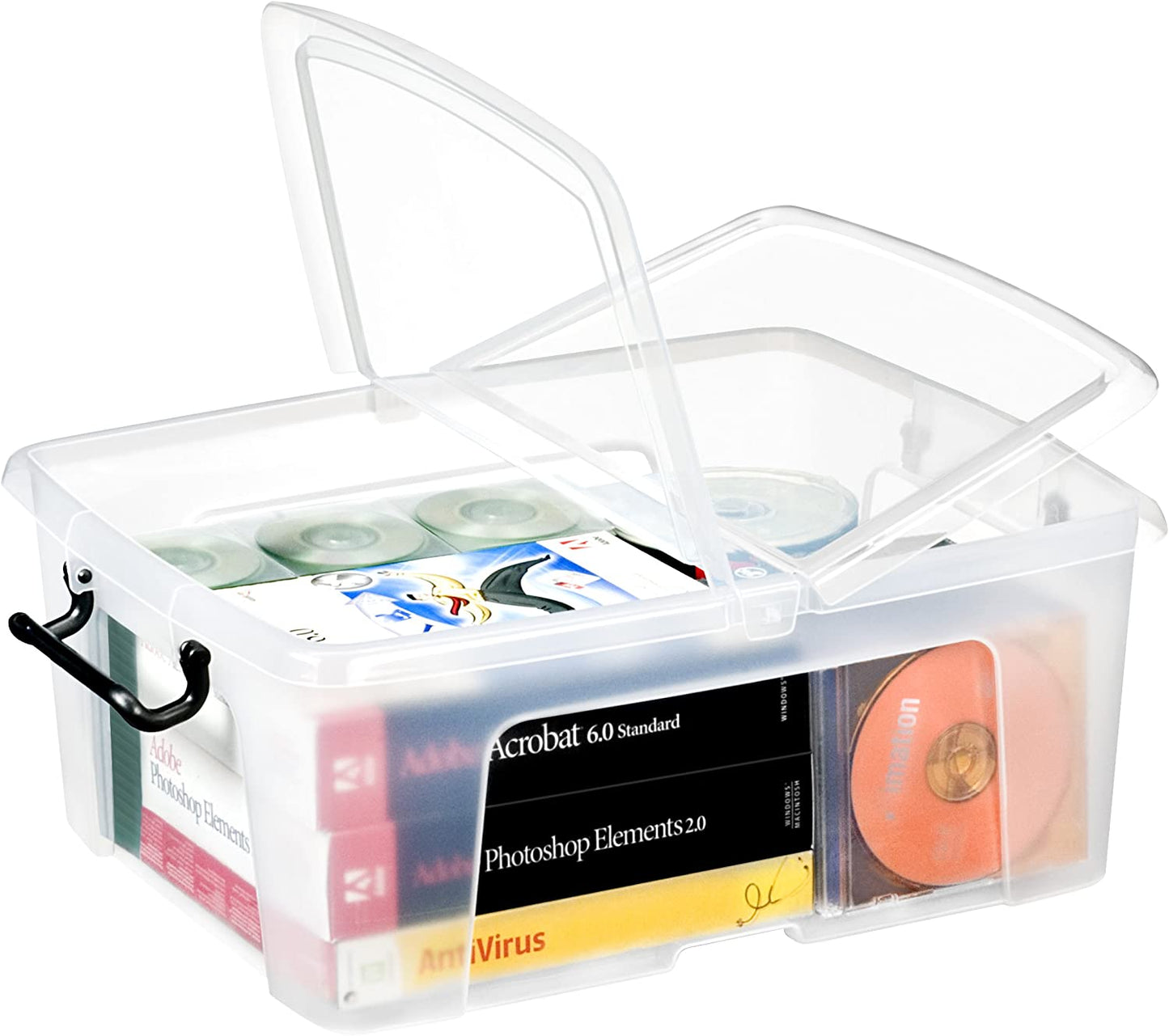 Strata Smart Box Clip-On Folding Lid 24 Litre