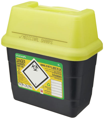 Sharp Safe Bin By Clinisafe 3 Litre