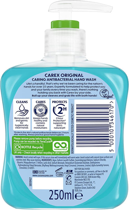 Carex Antibacterial Original Handwash 250ml