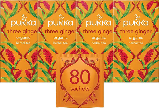 Pukka Tea Three Ginger Envelopes 20's - NWT FM SOLUTIONS - YOUR CATERING WHOLESALER