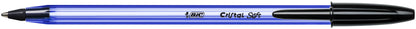 Bic Cristal Soft Ballpoint Pen 1.2mm Tip 0.35mm Line Black (Pack 50) - 951433