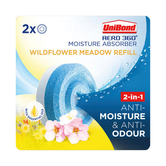 Unibond Aero 360 Wildflower Meadow Refill (Pack of 2) - NWT FM SOLUTIONS - YOUR CATERING WHOLESALER