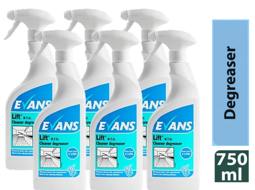 Evans Vanodine Lift RTU Cleaner Degreaser 750ml - NWT FM SOLUTIONS - YOUR CATERING WHOLESALER