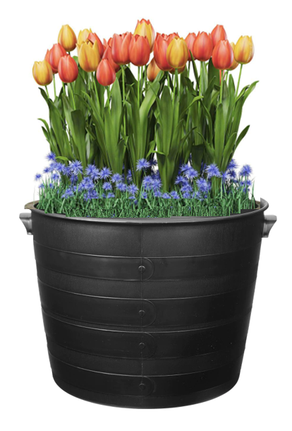 Blacksmith Black Patio Planter 35cm - NWT FM SOLUTIONS - YOUR CATERING WHOLESALER